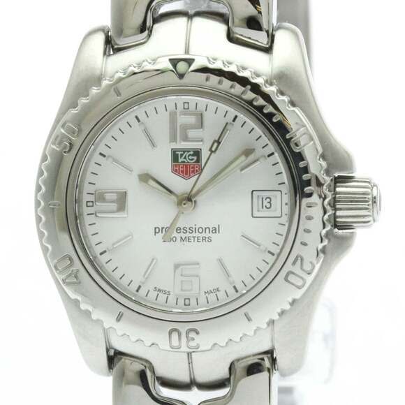 TAG HEUER Link Steel Quartz Ladies Watch WT1414 Polished